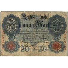 20 марок 1914 г. Германия